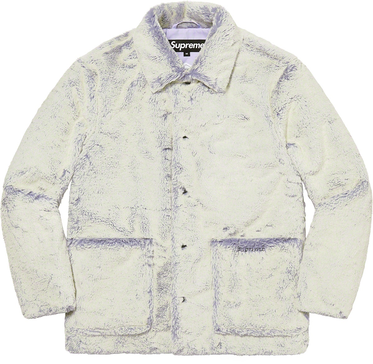 2-Tone Faux Fur Shop Coat view 12